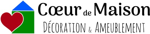 Logo Cœur de Maison, décoration et ameublement